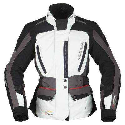 Motocyklová bunda  Viper LT Lady popolavá