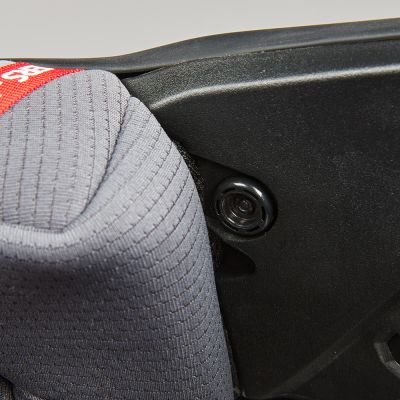 Prilba EX-SRS HITCH čierma šedá červená