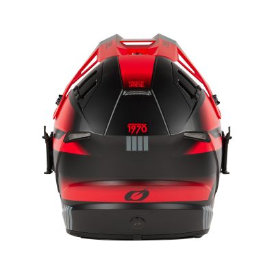 Prilba EX-SRS HITCH čierma šedá červená