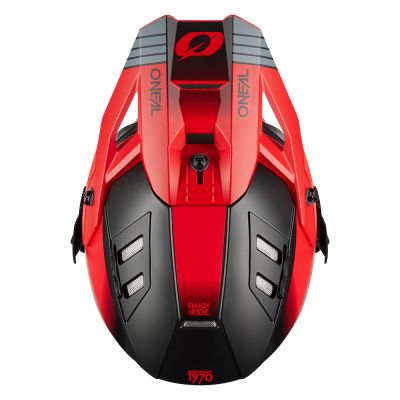 Prilba EX-SRS HITCH čierma šedá červená