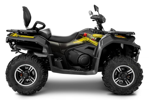 XWolf 700i EPS 4x4 Čierna dlhá verzia Čierna