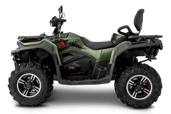 LONCIN XWOLF 700I EPS 4X4 ČIERNA DLHÁ VERZIA Army Green