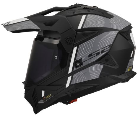 MX702 PIONEER II HILL Matt Black White