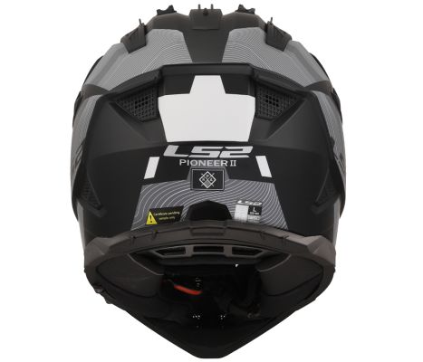 MX702 PIONEER II HILL Matt Black White