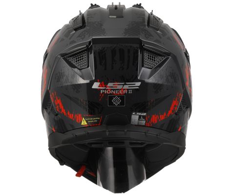 MX702 PIONEER II CRAZY Black Red