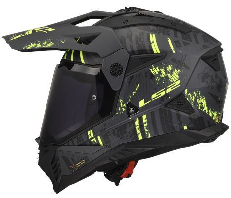 MX702 PIONEER II CRAZY M.Black H-V Yell