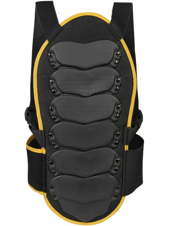 Detský chránič chrbtice Impact čierno-fluo žltý