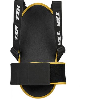 Detský chránič chrbtice Impact čierno-fluo žltý