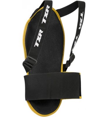 Detský chránič chrbtice Impact čierno-fluo žltý