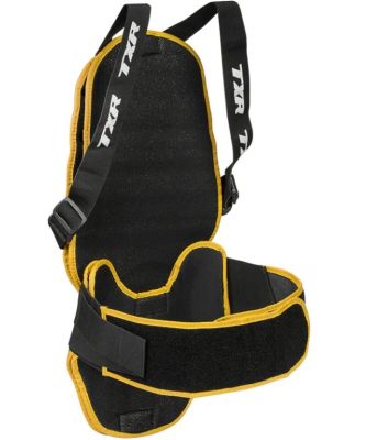 Chránič chrbtice Impact bielo-čierno-fluo žltý