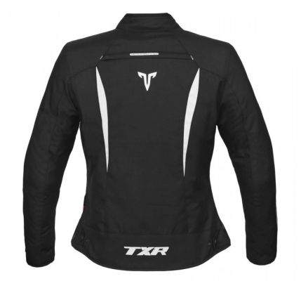 Dámska bunda na motorku Elisa čierno-biela