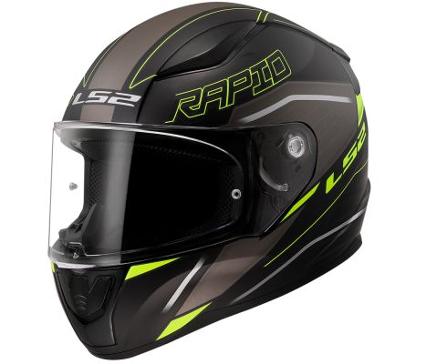 FF353 RAPID II ROKKU Matt Black H-V Yellow