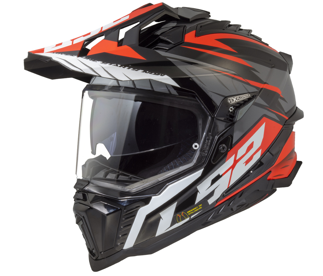 MX701 Explorer HPFC SPIRE Gloss Black Titanium Red