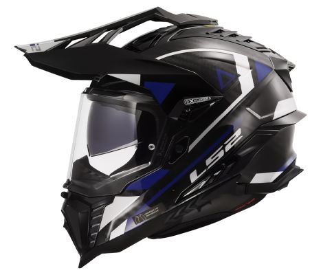 MX701 Explorer Carbon ADVENTURE Gloss Blue