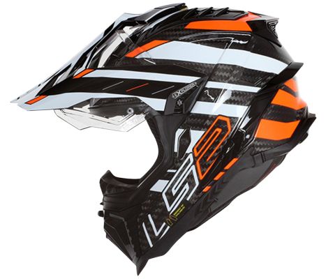MX701 Explorer Carbon EDGE Black Fluo Orange