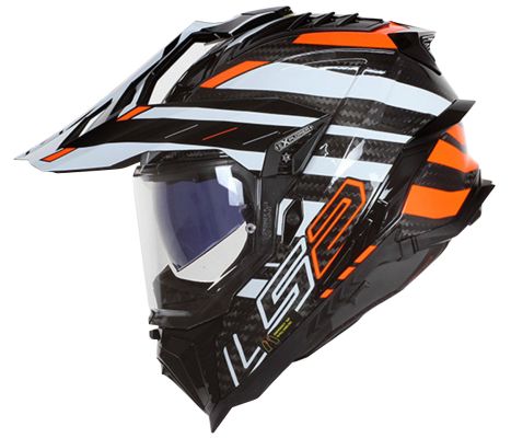 MX701 Explorer Carbon EDGE Black Fluo Orange