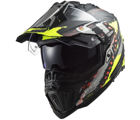 MX701 Explorer Carbon EXTEND Matt H-V Yellow