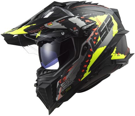 MX701 Explorer Carbon EXTEND Matt H-V Yellow