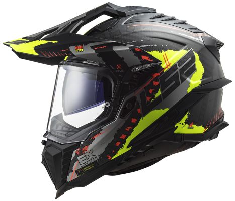 MX701 Explorer Carbon EXTEND Matt H-V Yellow