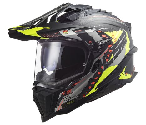 MX701 Explorer Carbon EXTEND Matt H-V Yellow