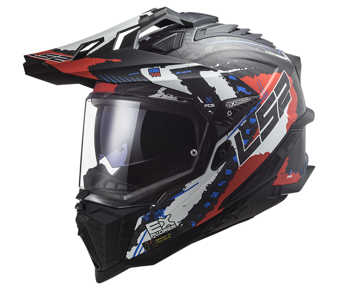 MX701 Explorer Carbon EXTEND Matt Red