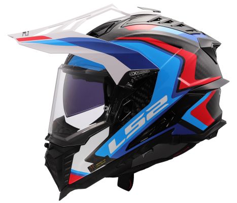 MX701 Explorer Carbon FRONTIER II Gloss White Blue