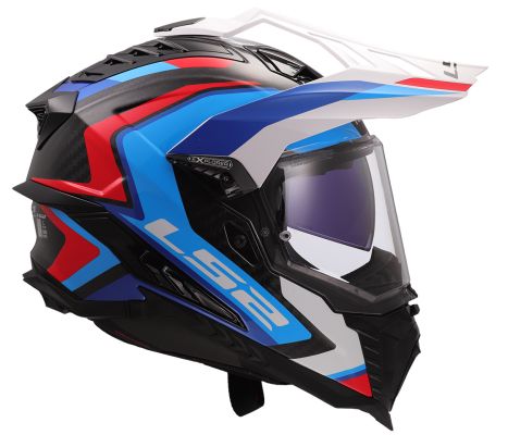 MX701 Explorer Carbon FRONTIER II Gloss White Blue