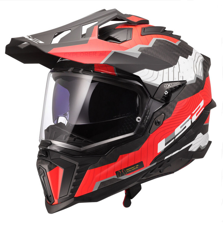 MX701 Explorer Carbon TRICK Red