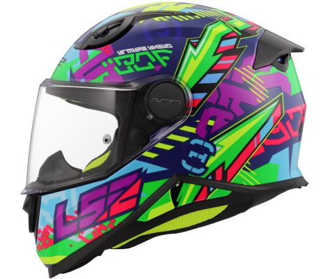 FF812 KID SVENT Gloss Blue Green detská prilba