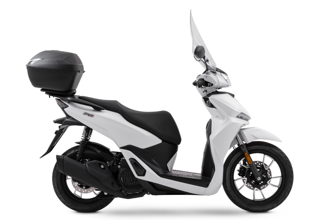 SR16 125i s výhrevom sedla a rukovätí