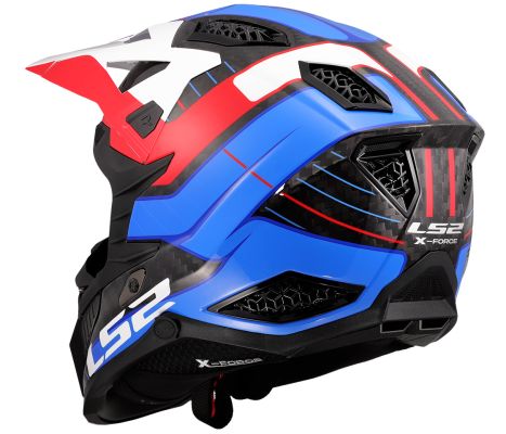 MX703 X-Force GALUO Gloss White Red Blue