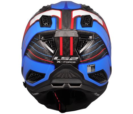 MX703 X-Force GALUO Gloss White Red Blue