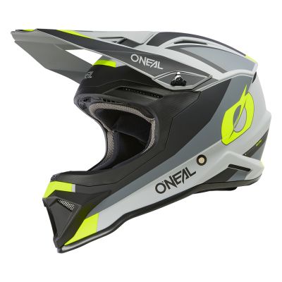 Prilba 1SRS STREAM black/neon yellow detská