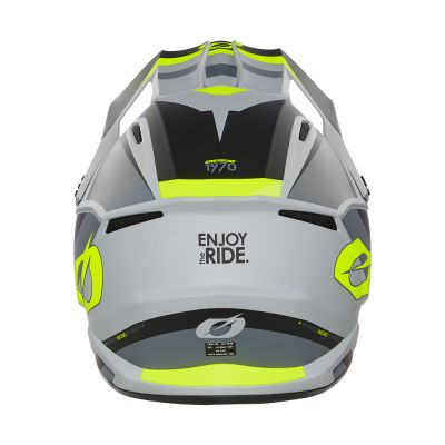 Prilba 1SRS STREAM black/neon yellow detská