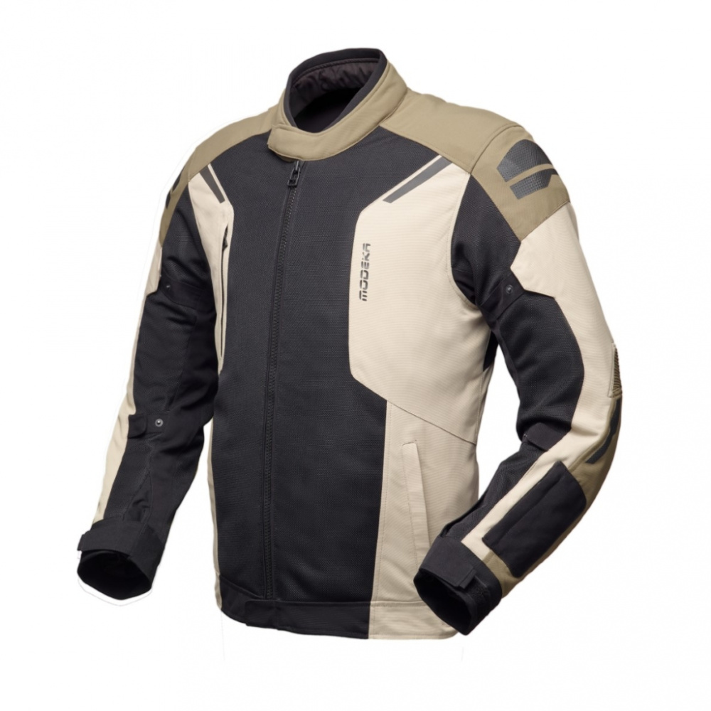 Letná bunda KHAO AIR II čierna/piesková/khaki