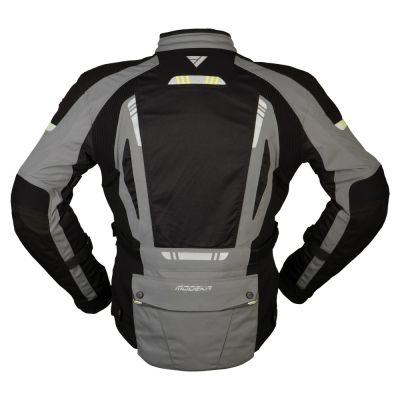 AFT Air motocyklová bunda tmavo šedá/čierna