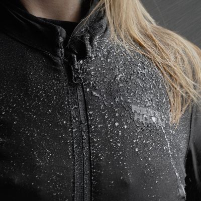 Dámska bunda Hiker IV black/grey/fluo yellow