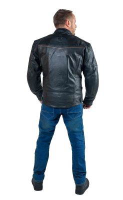 BORA kožená pánska moto bunda
