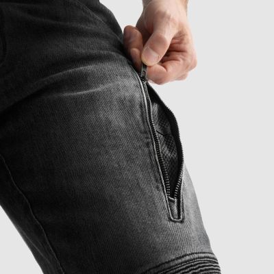 Kevlarové rifle Vandal Mono Washed black Štandardná dĺžka