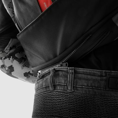 Kevlarové rifle Vandal Mono Washed black Štandardná dĺžka