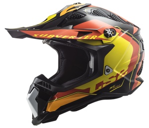 MX700 Subverter EVO Arched Black Yellow Red