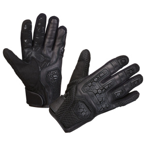 Motocyklové rukavice Dracon BLACK