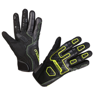 Motocyklové rukavice Dracon BLACK/NEON