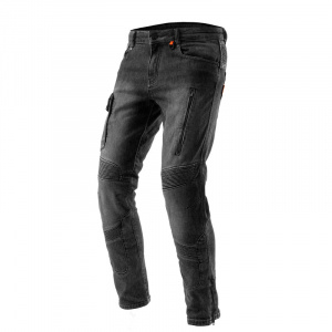 Kevlarové rifle Vandal Mono Washed black Štandardná dĺžka